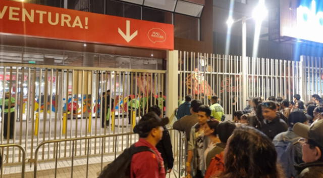 Mall Aventura de San Juan de Lurigancho cerró sus puertas tras sobrepasar aforo.