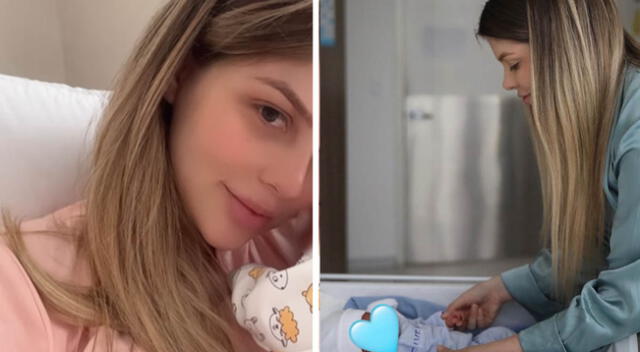 Brunella Horna comparte tierna fotografía del rostro de su primer bebé