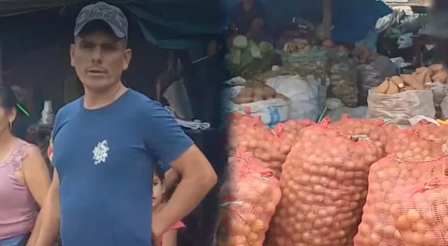 Comerciante cajamarquino recompensa la fidelidad de sus clientes con sacos de limón.
