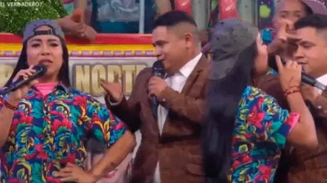 Dayanita le dice sus verdades a Topito en 'El reventonazo de la chola'.