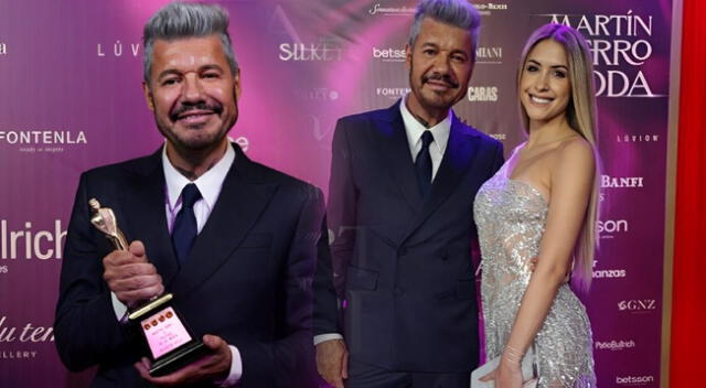 Marcelo Tinelli dedicó su premio Martín Fierro Moda a Milett Figueroa.