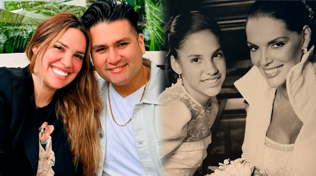 Cassandra Sánchez de la Madrid feliz por su próxima boda con Deyvis Orosco.