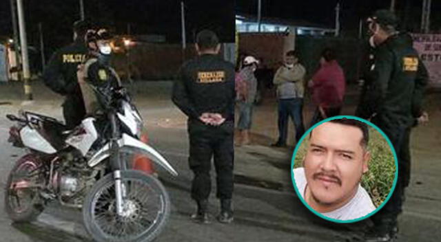 Joven padre en Piura pierde la vida por chocar contra ómnibus interprovincial.