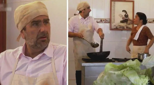 Diego Montalbán trabaja como cocinero en chifa tras estar en la quiebra.