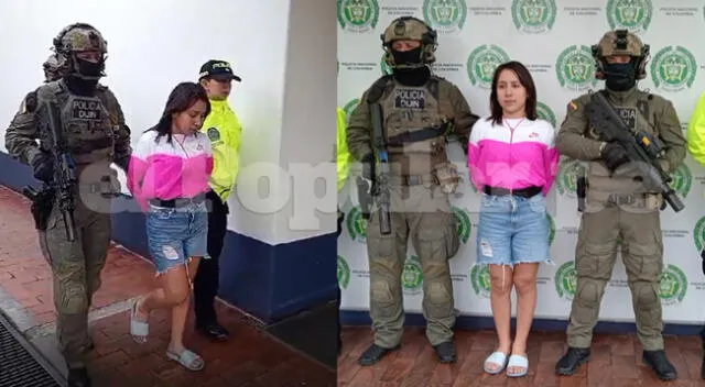 Wanda del Valle fue detenida en Colombia tras un trabajo coordinado con la PNP.