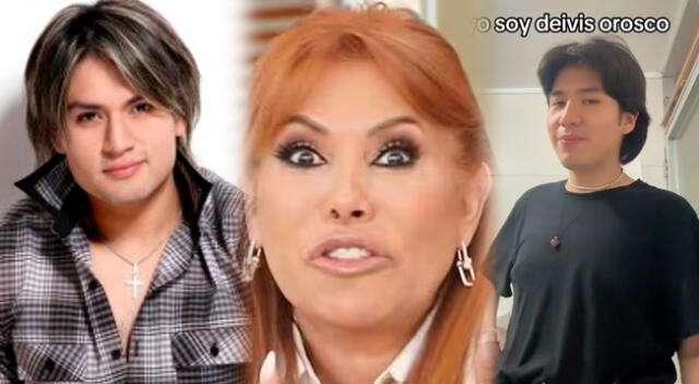 Magaly Medina enojada porque influencer no interprete a Deyvis Orosco.