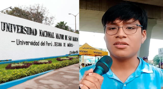 Postulante de San Marcos aconsejó a no rendirse y perseguir sus sueños.