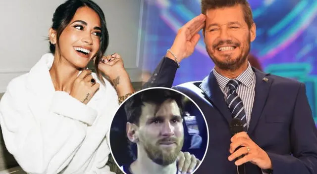 Marcelo Tinelli le da likes a fotografías de Antonela Roccuzzo tras presunta infidelidad de Lionel Messi.