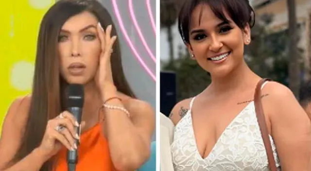 Nicole Akari hunde a Daniela Darcourt por vestir de blanco en matrimonio