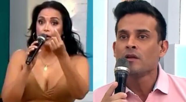 Mariella Zanetti reveló que Christian Domínguez estaba 'enamorado' de ella. Mariella Zanetti reveló que Christian Domínguez estaba 'enamorado' de ella.