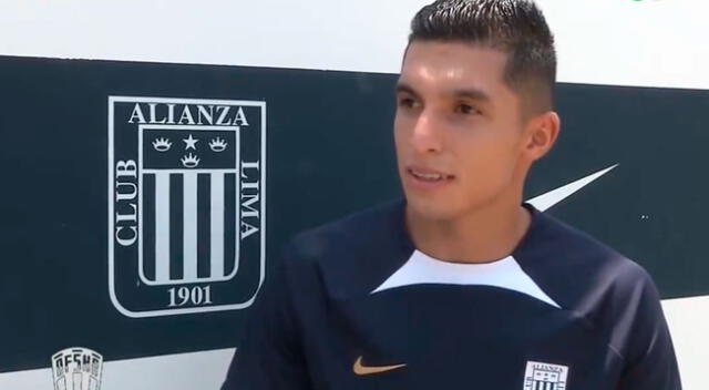 Alianza Lima: Kevin Serna habló de sus ganas de salir campeón.