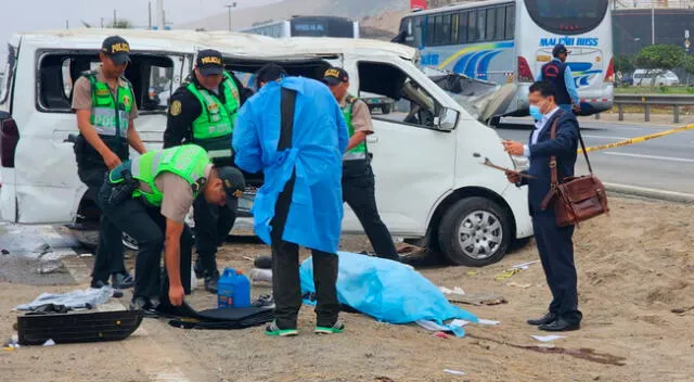 Se eleva a 15 los heridos  y 4 muertos accidente en Lurín.