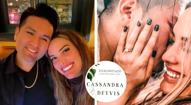 Conoce todo sobre el matrimonio entre Cassandra Sánchez y Deyvis Orozco.