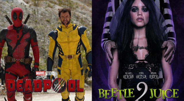 Deadpool 3 y Beetlejuice 2 lideran la lista de Fandango como las películas más esperadas.