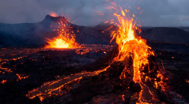 La longitud estimada de la fisura es de unos 3,5 kilómetros, considerablemente superior al de anteriores erupciones.