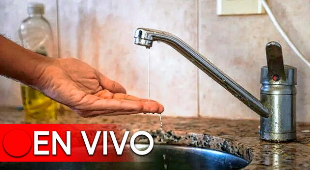 Conoce los distritos que sufrirán corte de agua este miércoles 20 de diciembre en Lima Metropolitana.