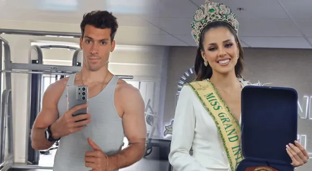 Luciana Fuster y Patricio Parodi se lucen por separado tras la llegada de la Miss Grand International.