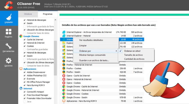 ▷ CCleaner: Análisis del Limpiador en Windows 10