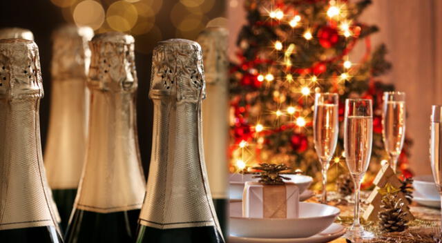 Champagne navideño, bebida más buscada para esta fecha tan especial y en familia.