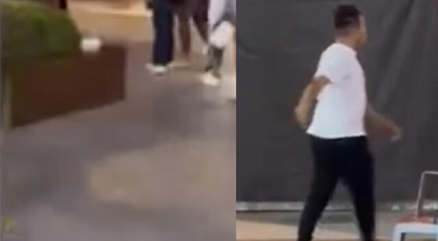 Christian Cueva llamó la atención en redes sociales por video en centro comercial.