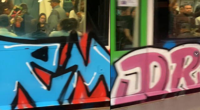 Línea 1 del Metro de Lima llamó la atención de los usuarios en redes sociales.