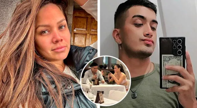 Andrea San Martín es captada en cena romántica con joven influencer en Trujillo