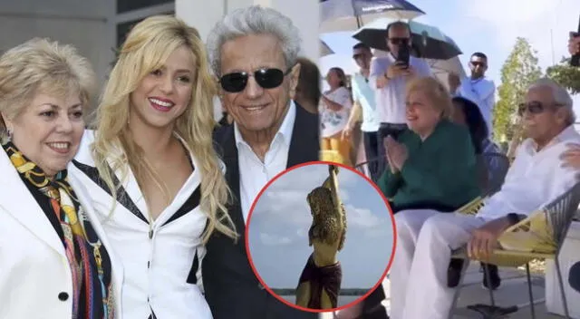 Papás de Shakira emocionados por nuevo logro de su hija.