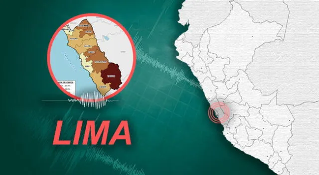 Sismo ocurrió en la región de Lima este sábado 30 de diciembre.