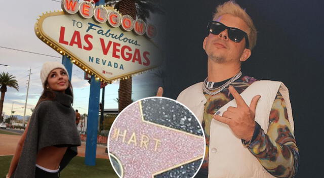 Mario Hart se "luce" entre los más famosos de Las Vegas.