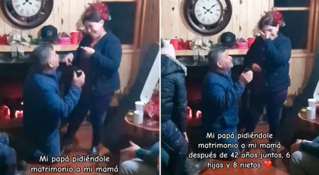 La tierna escena se hizo viral en TikTok.