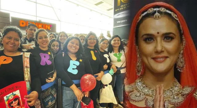 Preity Zinta causó sensación entre sus fans peruanos tras visita al país.