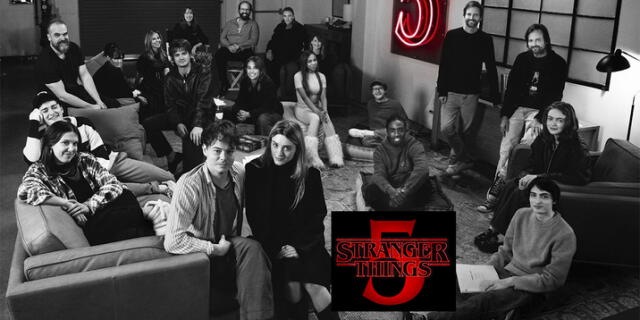 Netflix: Lanzan primera imagen de producción de Stranger Things 5, foto | El Popular