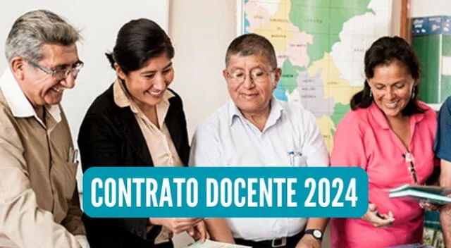 El Ministerio de Educación (Minedu) publicó todos los detalles del concurso nacional Contrato Docente 2024.