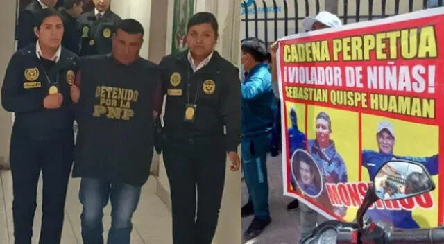 Dictan detención contra Sebastián Quispe Huamán presuntamente por violación sexual a menores de edad