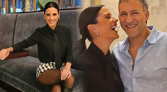 María Pía Copello celebra 18 años de casada con su esposo.