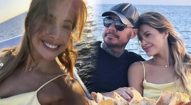 Milett Figueroa y Marcelo Tinelli presumen su amor en las redes sociales.