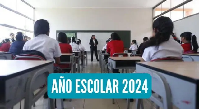 El Minedu publicó todos los detalles del Año Escolar 2024.