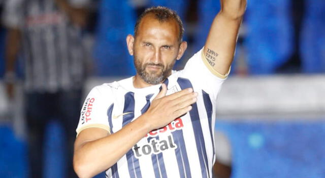 Hernán Barcos, el nuevo ídolo de Alianza Lima.