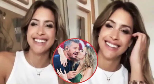 Milett Figueroa se mostró emocionada a la hora de hablar de su relación con Marcelo Tinelli.