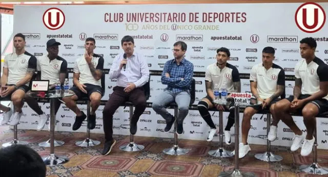 Universitario presentó a sus nuevos fichajes para la temporada 2024.