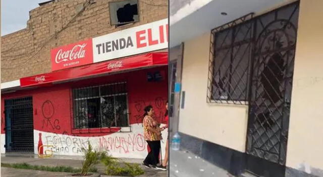 Así quedaron las casas por las que pasaron los barristas de Universitario.