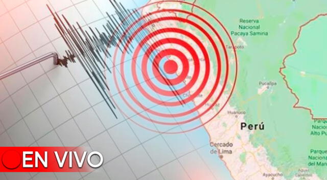 Conoce EN VIVO todos los movimientos sísmicos que ocurren en el  Perú.