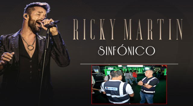 Concierto de Ricky Martin generó ingresos de más de s/ 215 mil por venta