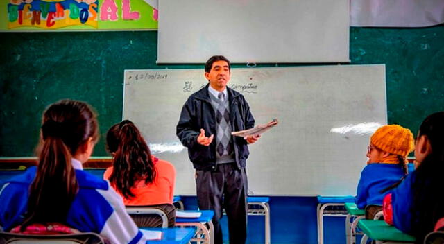 Mira el cuadro de la escala magisterial de los docentes en Perú.
