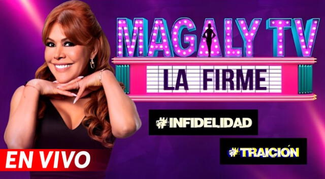 Magaly TV La Firme estrena su programa con un ampay de infidelidad.