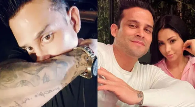 Christian Domínguez le prometió a Pamela Franco amarla para siempre tras tatuarse su rostro.