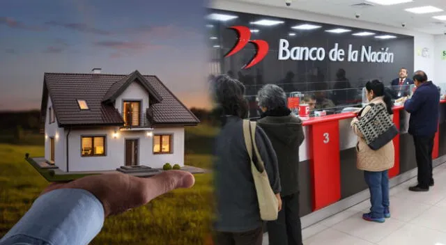 Banco de la Nación anuncia plan de créditos para que compres tu terrenito.