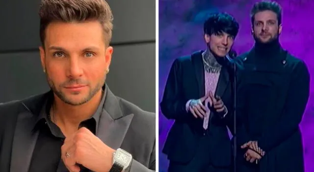 Nicola Porcella se luce como presentador junto a Cry en los TikTok Awards