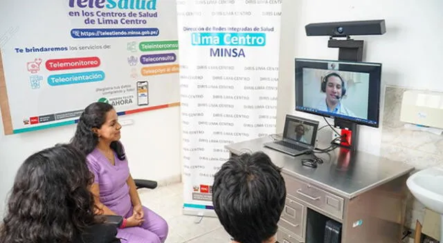En la red de la Diris Lima Centro se han realizado 400 mil atenciones en telemedicina.