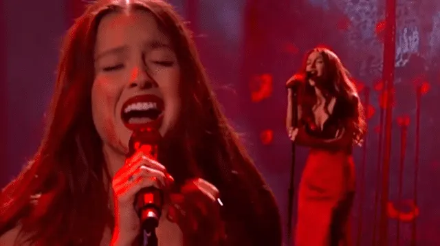 Olivia Rodrigo en los Grammy 2024.